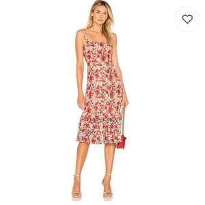 Lovers + friends midi dress